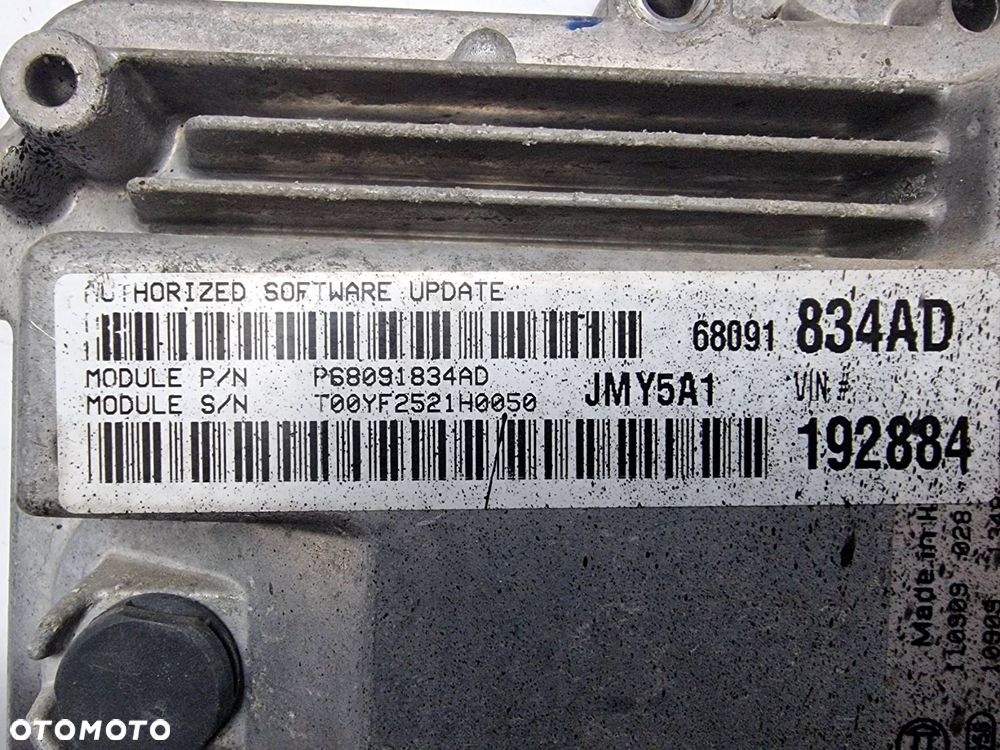 KOMPUTER SILNIKA ECU FIAT FREEMONT P05150620AC - 3