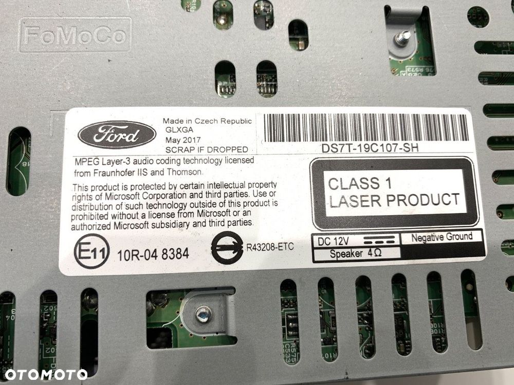 RADIO NAWIGACJA  FORD MONDEO V Turnier (CF) 2014 - 2022 2.0 TDCi 4x4 132 kW [180 KM] olej napędowy - 4