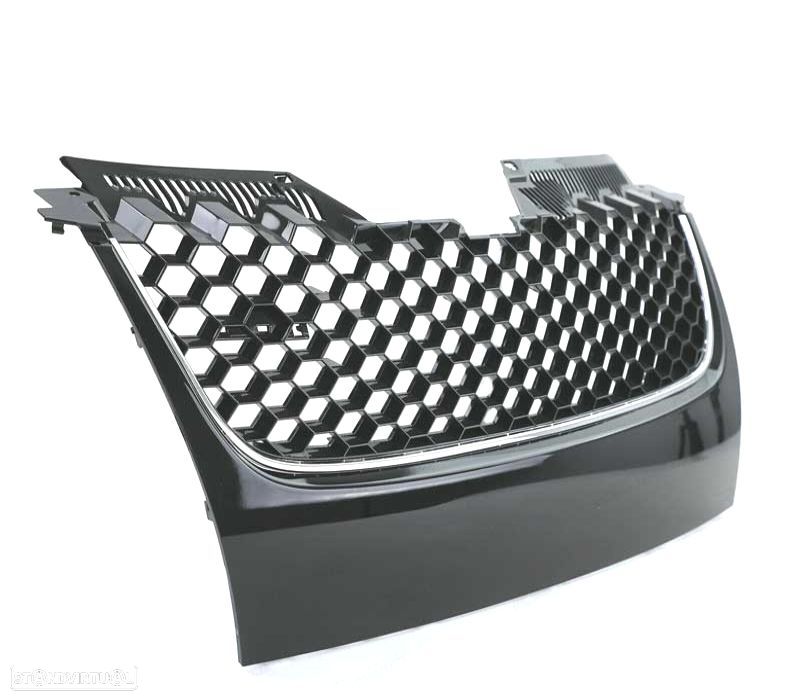 GRELHA FRONTAL VOLKSWAGEN GOLF 5 GTI 03-08 CROMADA - 2