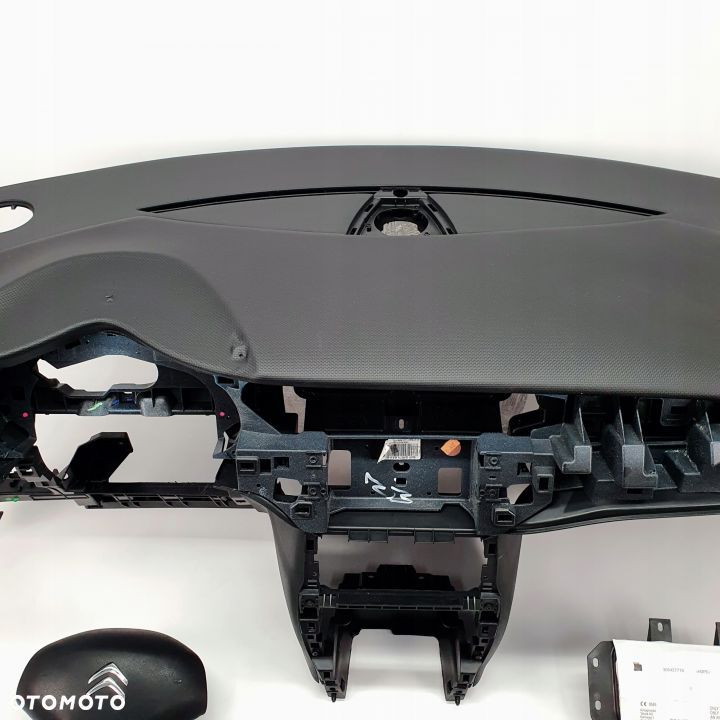 CITROEN C3 DESKA ROZDZIELCZA KONSOLA KOKPIT PULPIT PODUSZKI AIRBAG AIR BAG PASY KIT SET - 3