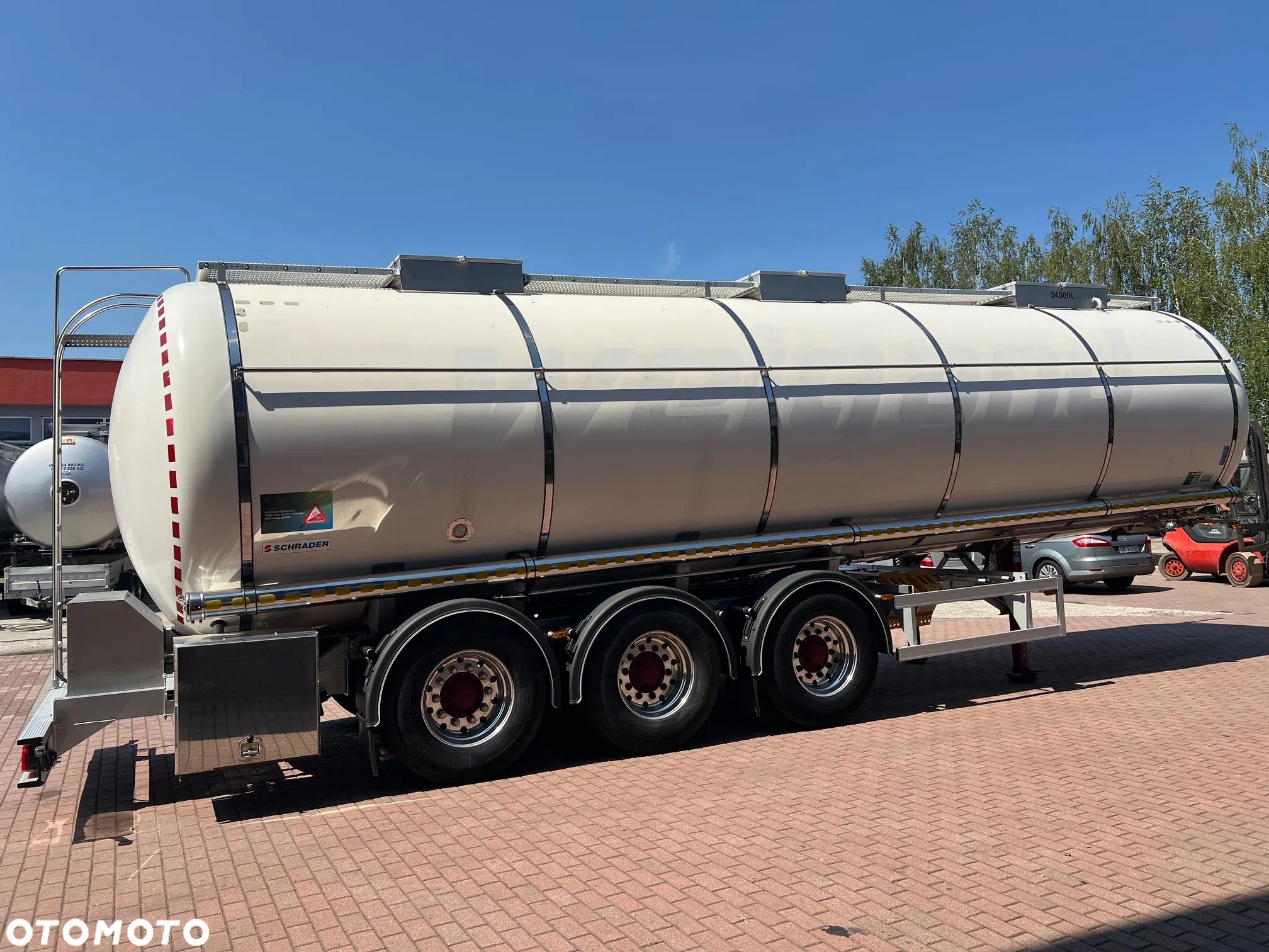 Schrader 2 BAR, ogrzewanie, waga 6200kg, - 1