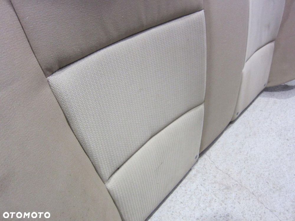 BMW 3 E90 2005-2010 OPARCIE KANAPY ZAGŁÓWKI BEŻ BEIGE MATERIAŁ - 5
