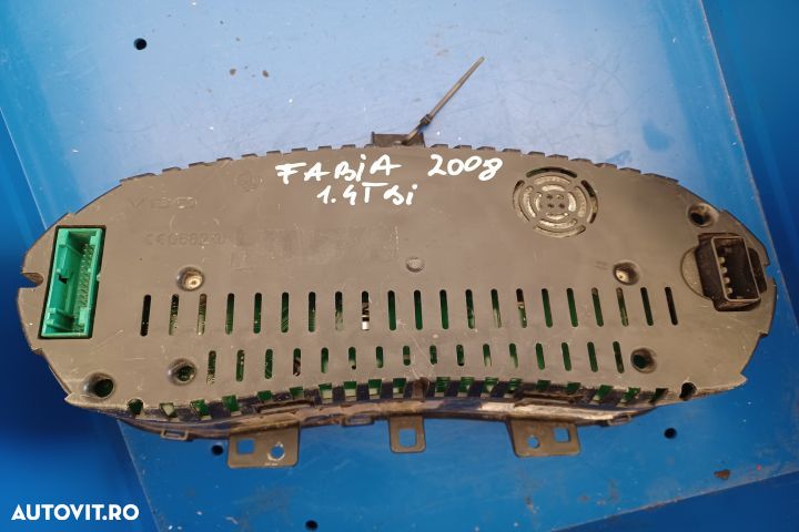 Ceasuri bord 5J0920811C Skoda Fabia 5J [2007 - 2010] Hatchback 1.4 TD - 2