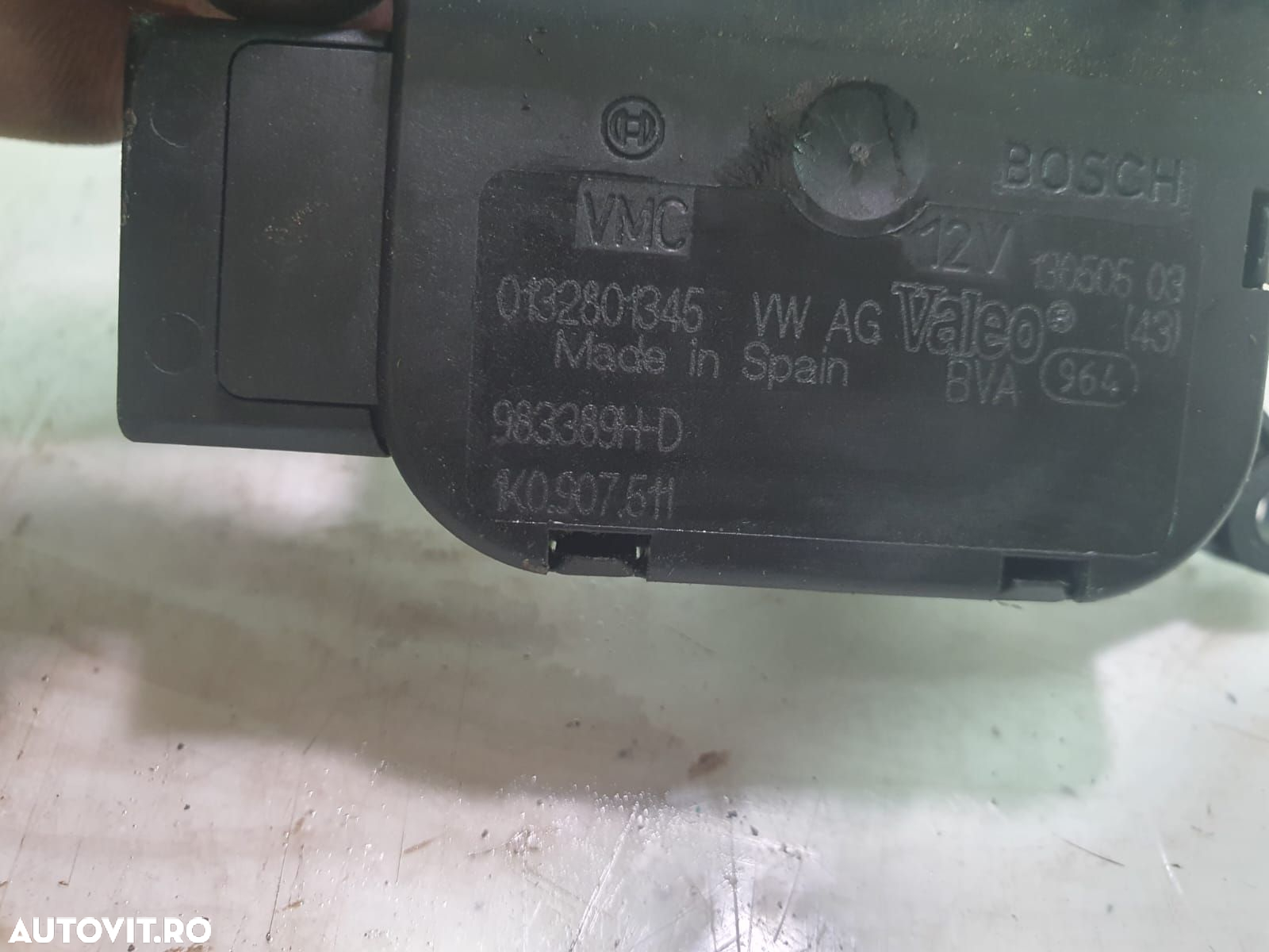Motoras clapeta aeroterma 1k0907511 Volkswagen VW Golf 5 [2003 - 2009 - 2