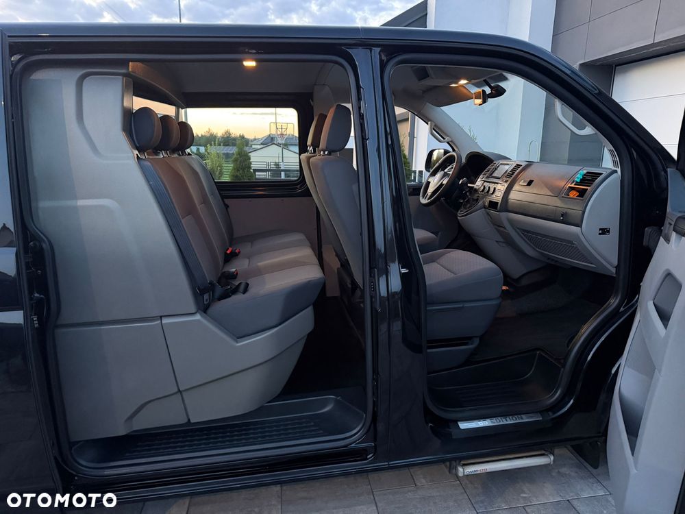 Volkswagen TRANSPORTER T5 LIFT Klima Elektryka Navi Tempomat Dubel Kabina Brygadówka Pdc Hak - 18