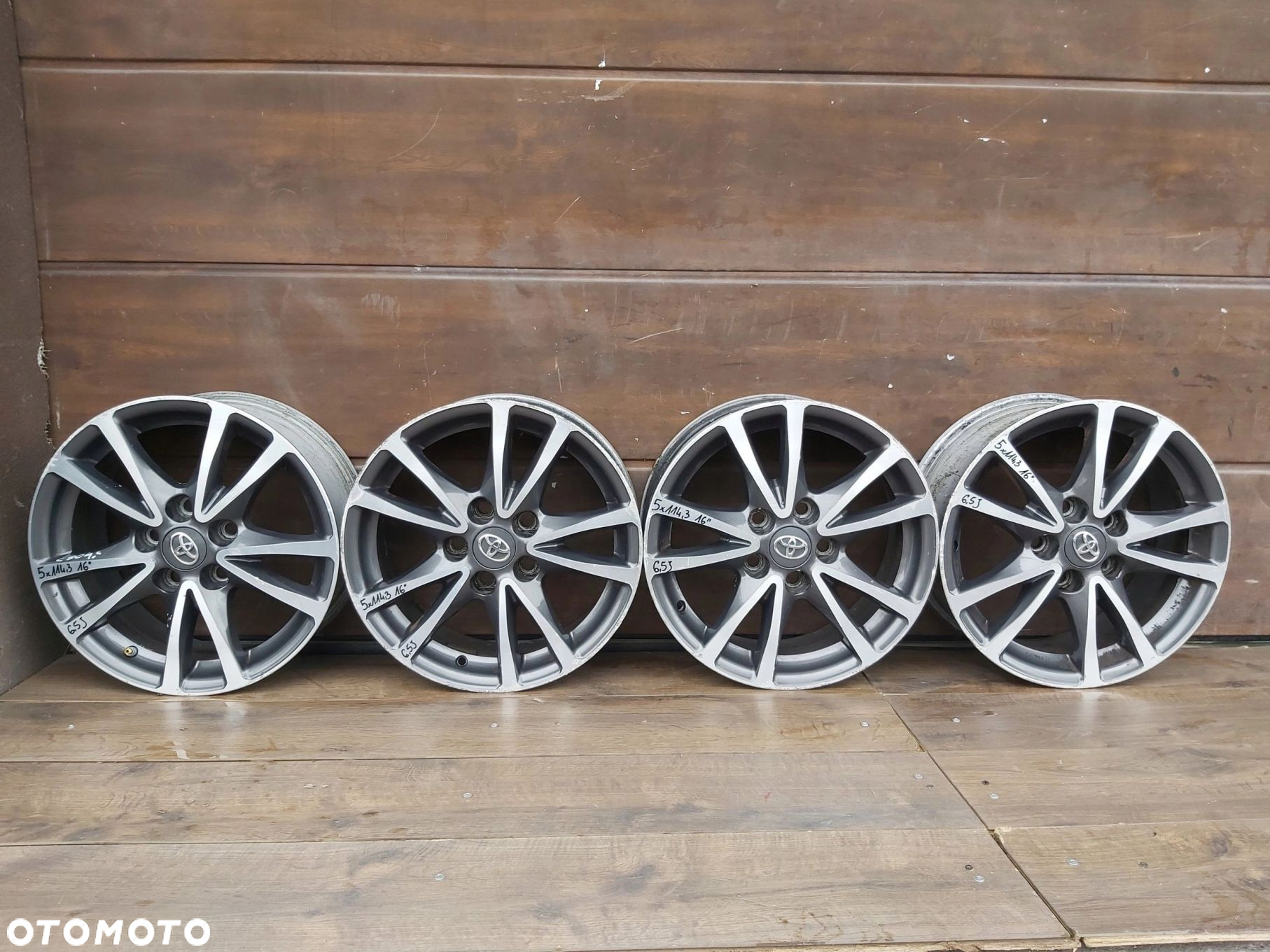 Toyota Auris Verso Avensis T27 alufelgi 16 5x114,3 et39 6,5j 42611-YY40 - 15