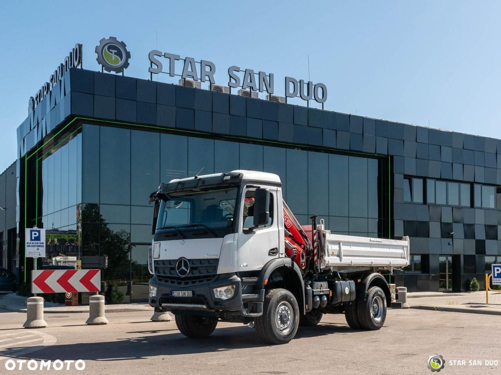Mercedes-Benz Arocs 1932 4x4 Fassi F120 HDS Wywrotka - 18