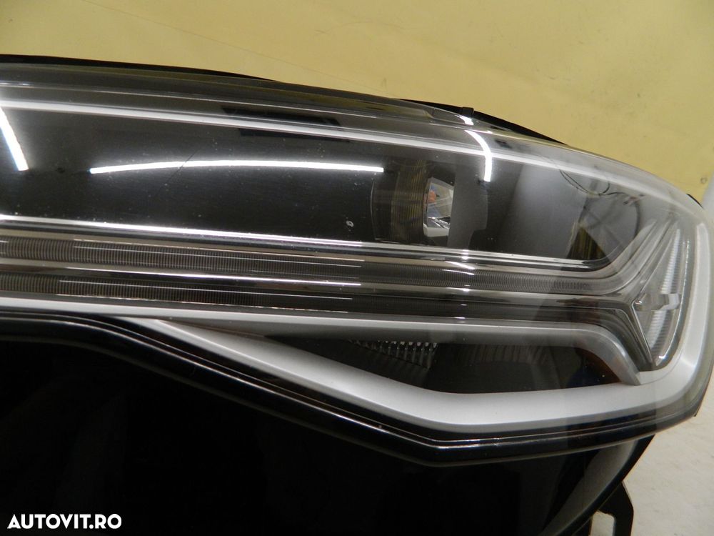 Far stanga Audi A6 4G, C7 facelift Led Matrix 2015, 2016, 2017, 2018, cod origine 4G0941035 - 5