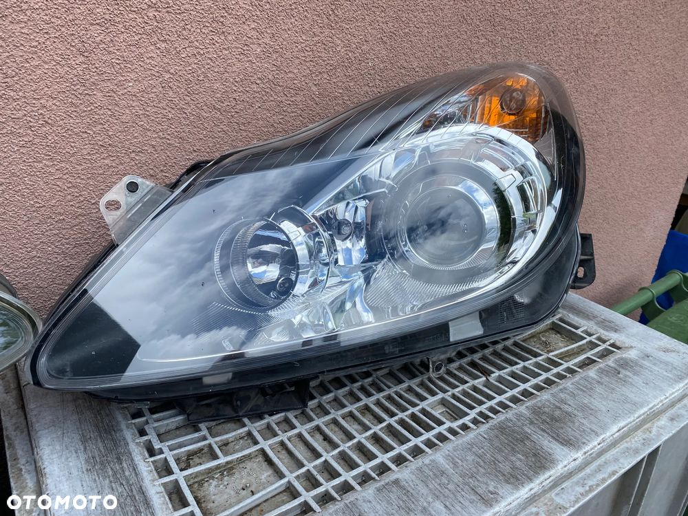 lampy opel corsa d opc przed liftem soczewki H7 komplet  eu całe - 2