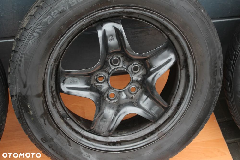 FELGI STALOWE STRUKTURALNE DEKLE OPONY LETNIE OPEL INSIGNIA 5X120 17 CALI 225/55/17 IS41 - 18