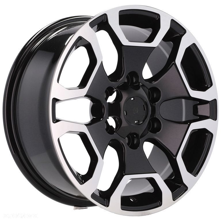 4x Felgi 17 m.in. do TOYOTA 4Runner FJ Cruiser Hilux Land Cruiser Hiace FORD Ranger - A6216 (BYD1841 - 8