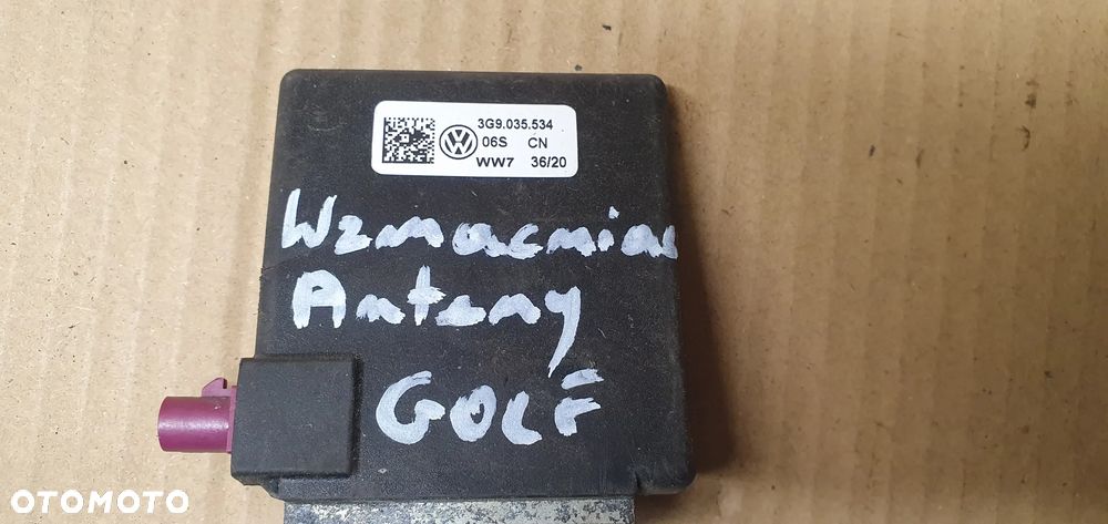 Wzmacniacz antenowy moduł anteny VW Golf VIII 8 3G9035534 - 6
