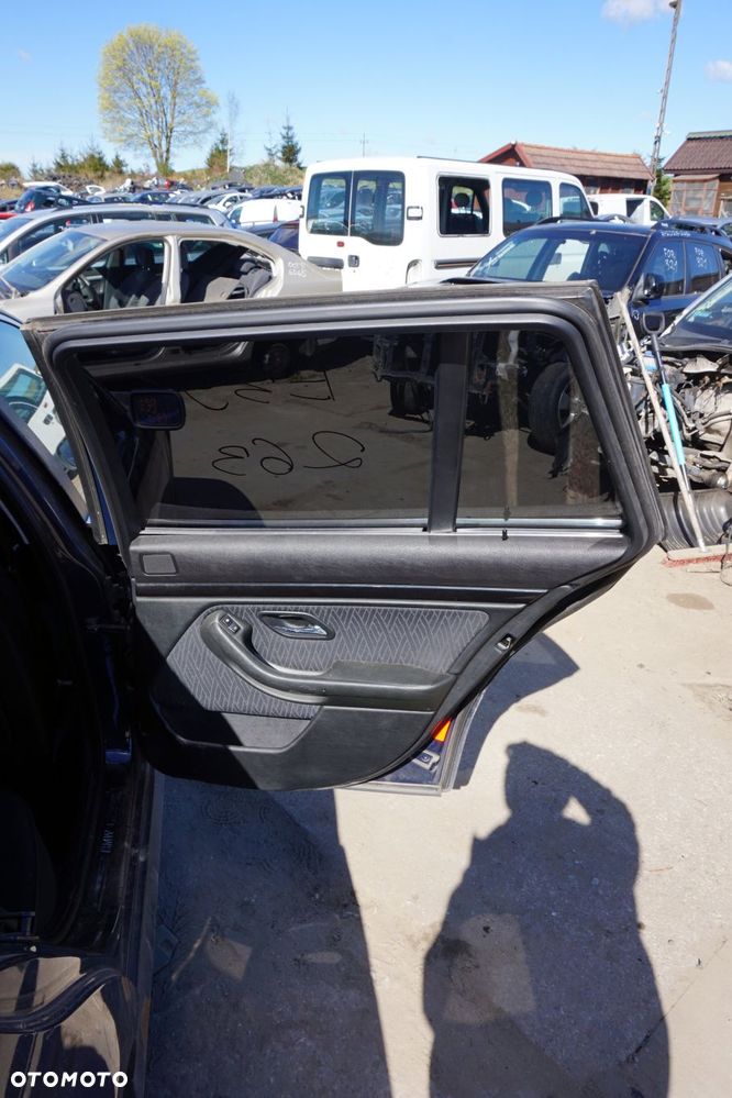 DRZWI TYLNE PRAWE 5 E39 KOMBI 263  GRANATOWY BMW 1995-2000 - 8