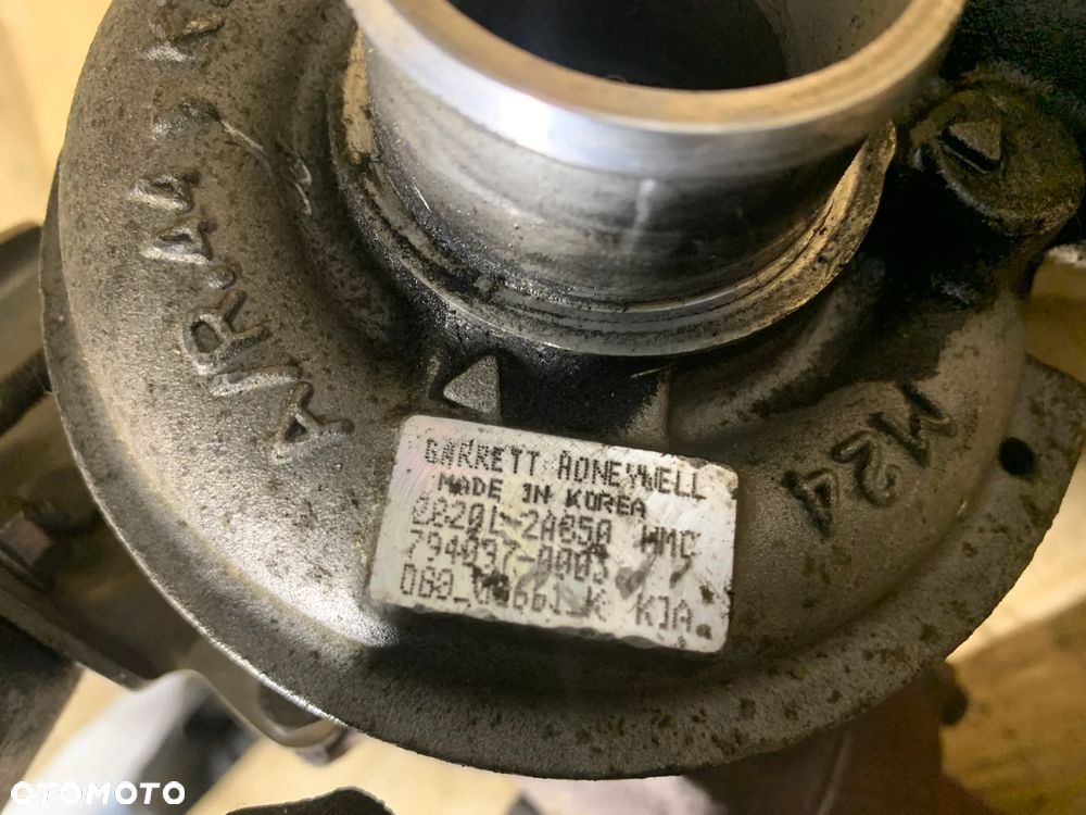 Turbina turbosprężarka Turbo Hyundai IX35 1.7 CRDI 28201-2A850 - 6