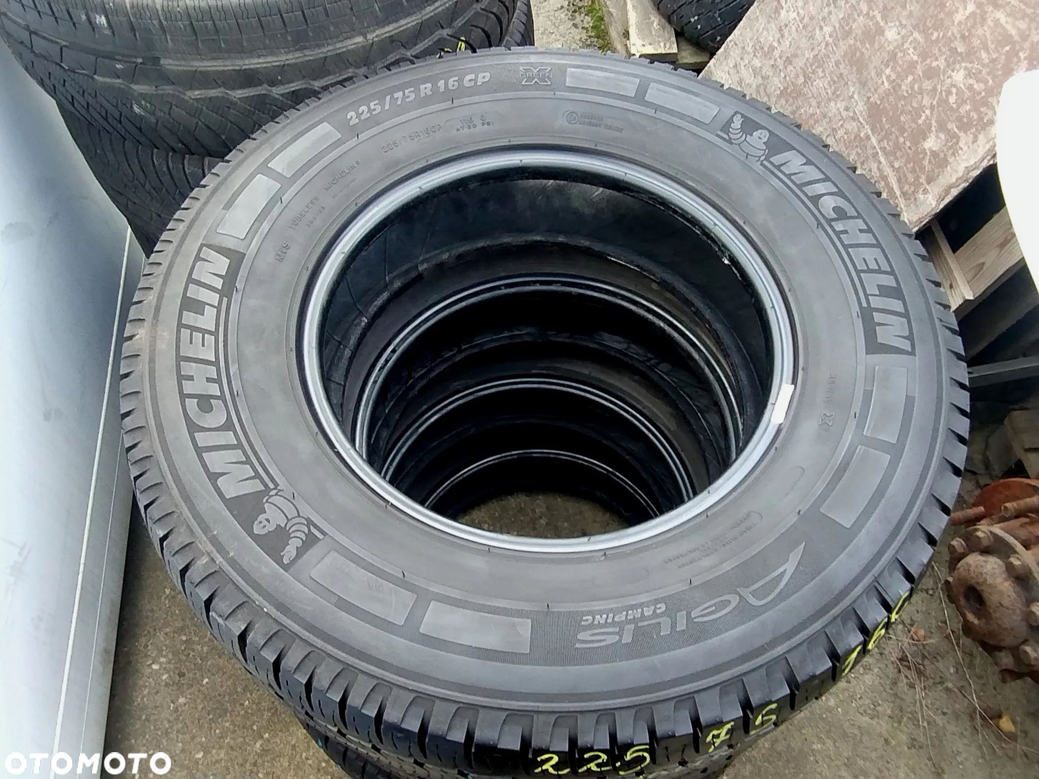 225/75R16C 16 C 116Q Opony Letnie Lato MICHELIN AGILIS CAMPING 7mm Legnica ALU-RAD 225/75 - 4