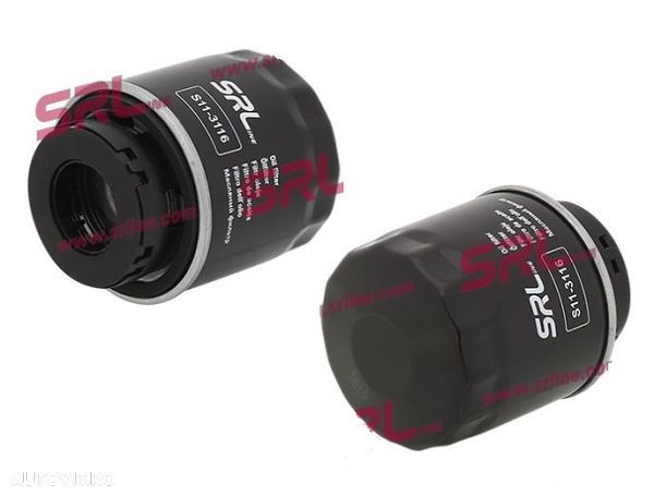 Filtru ulei SRLine Polonia S3116 Audi A3 Seat Altea Ibiza Leon Skoda fabia Octavia Superb Yeti VW EOS Golf 5, Golf 6; Jetta Passat B6, Polo 6R, Scirocco, Sharan, Tiguan, Touran, motor 1.2 TSI, 1.4 TSI; 1.6 - 1