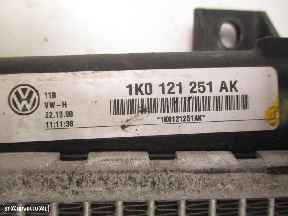 RADIADOR AGUA AUDI A3 SPORTBACK 2008 -1K0121251AK - 4