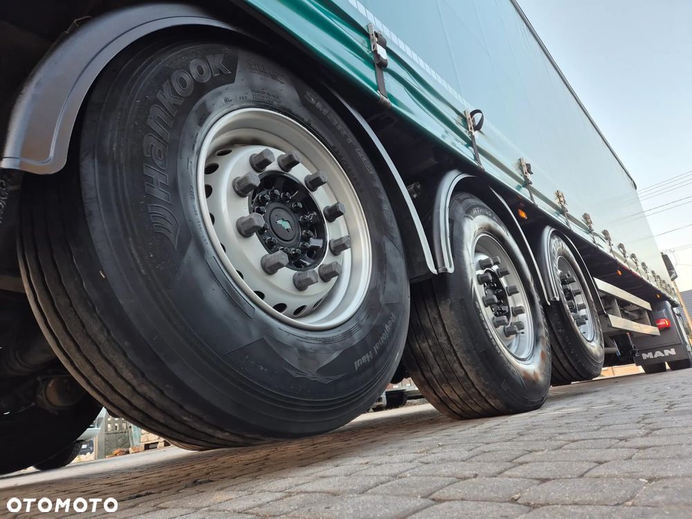 Schmitz Cargobull Standard 2018 2x oś podnoszona podnoszony dach z Niemiec  / OŚ PODNOSZONA / ładne opony / nowa plandeka / od pierwszego właściciela / OKAZJA - 3