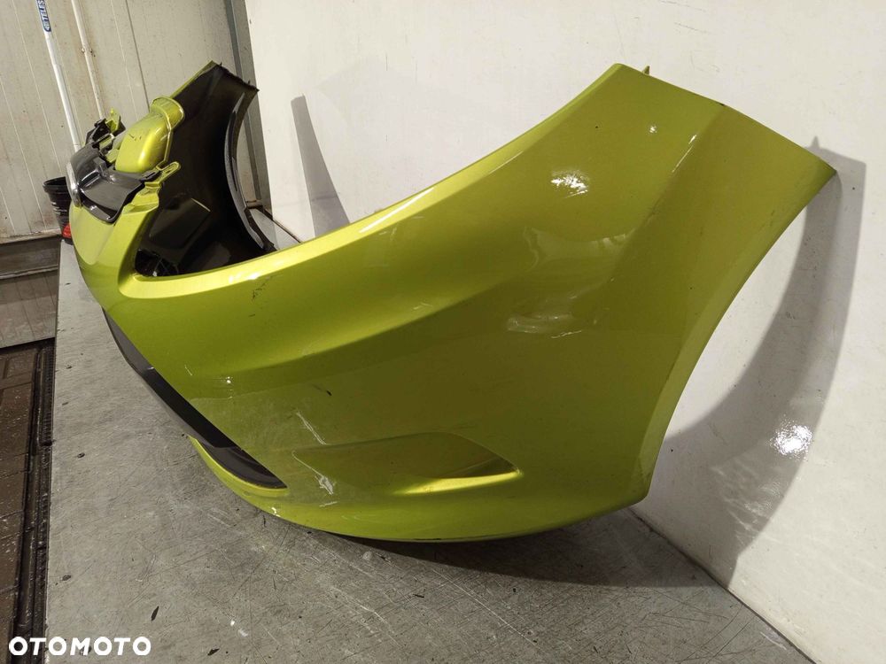 + ZDERZAK PRZÓD PRZEDNI FORD FIESTA MK.7 VII 7 59 ŻÓŁTY ZIELONY - 2