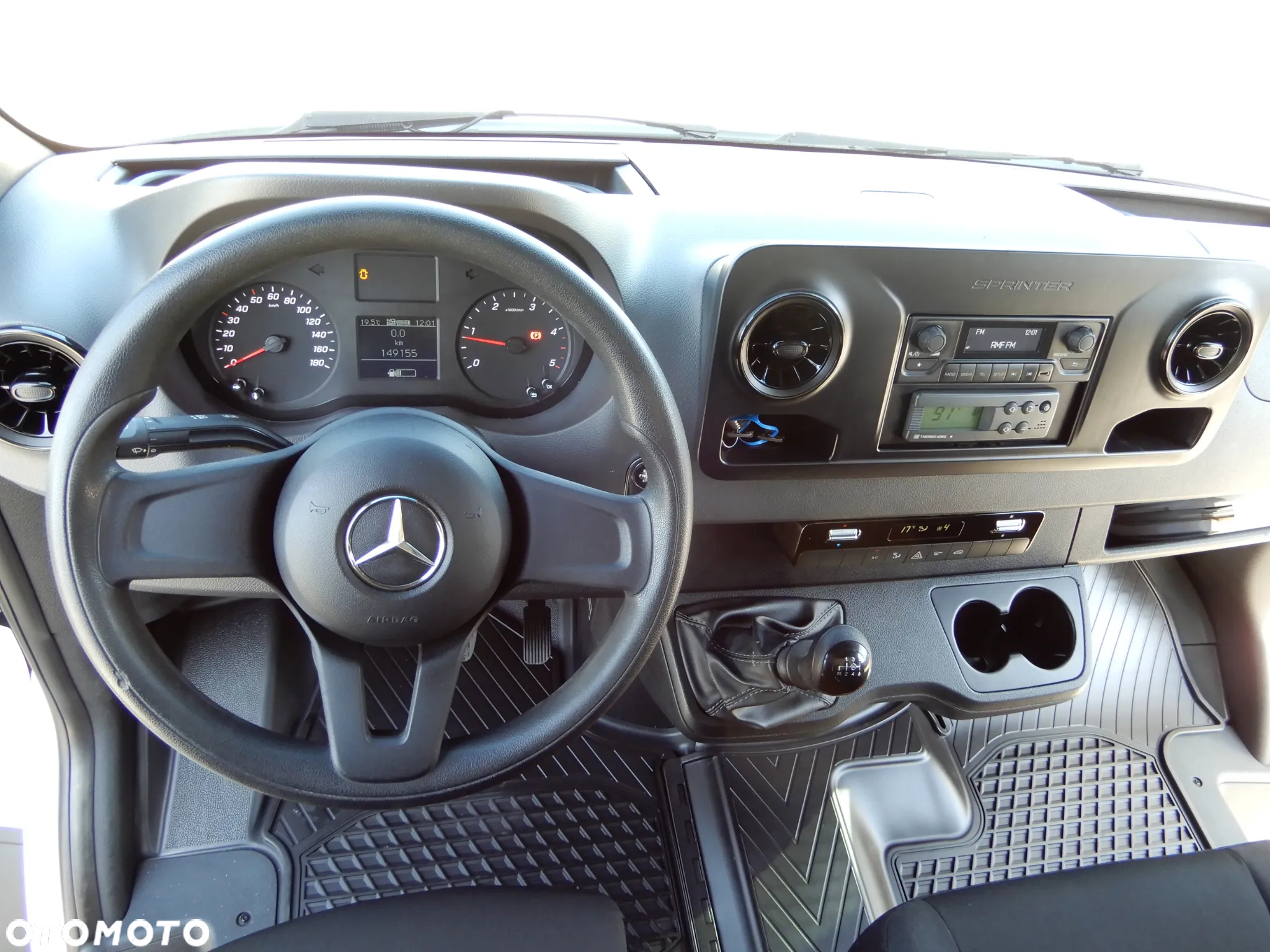Mercedes-Benz Sprinter 516 CDI 163 KM 2.2 CDI Chłodnia Mroźnia -32*C +29*C Boczne Drzwi x 2 Izoterma PLANDEX 4.19 Cm 8.E.Palet Agregat Thermo King V300 MAX Zasilany Na Postoju V230 Stan Auta Jak NOWY - 38