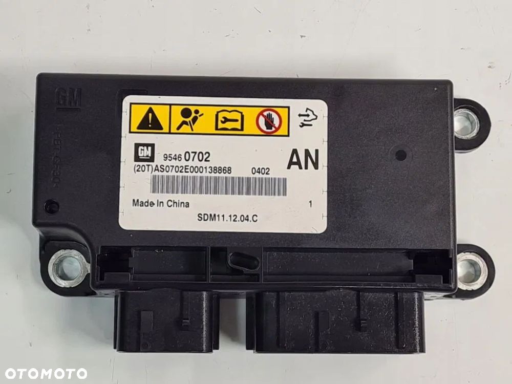 MODUŁ SENSOR PODUSZEK AIRBAG CAPTIVA ANTARA LIFT - 1