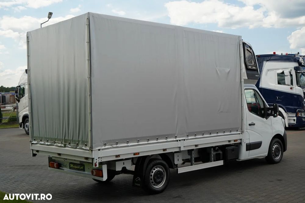 Renault MASTER / LIVRARE / CORTINĂ / MANUALĂ / MASĂ NETĂ: 3500KG / 2022 - 7