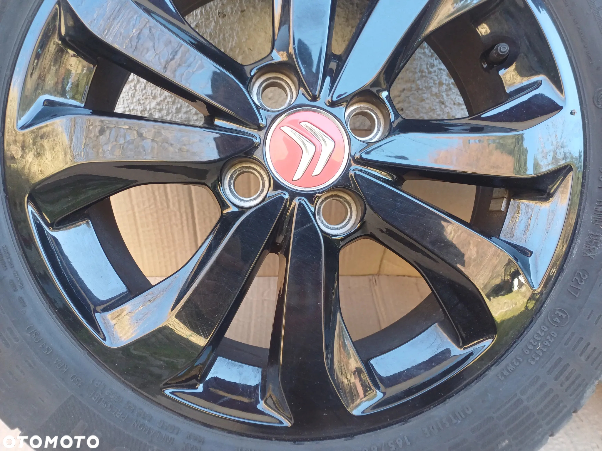Felgi aluminiowe koła peugeot 108 Citroen C1 II AYGO II 165/60r15 Continental - 16