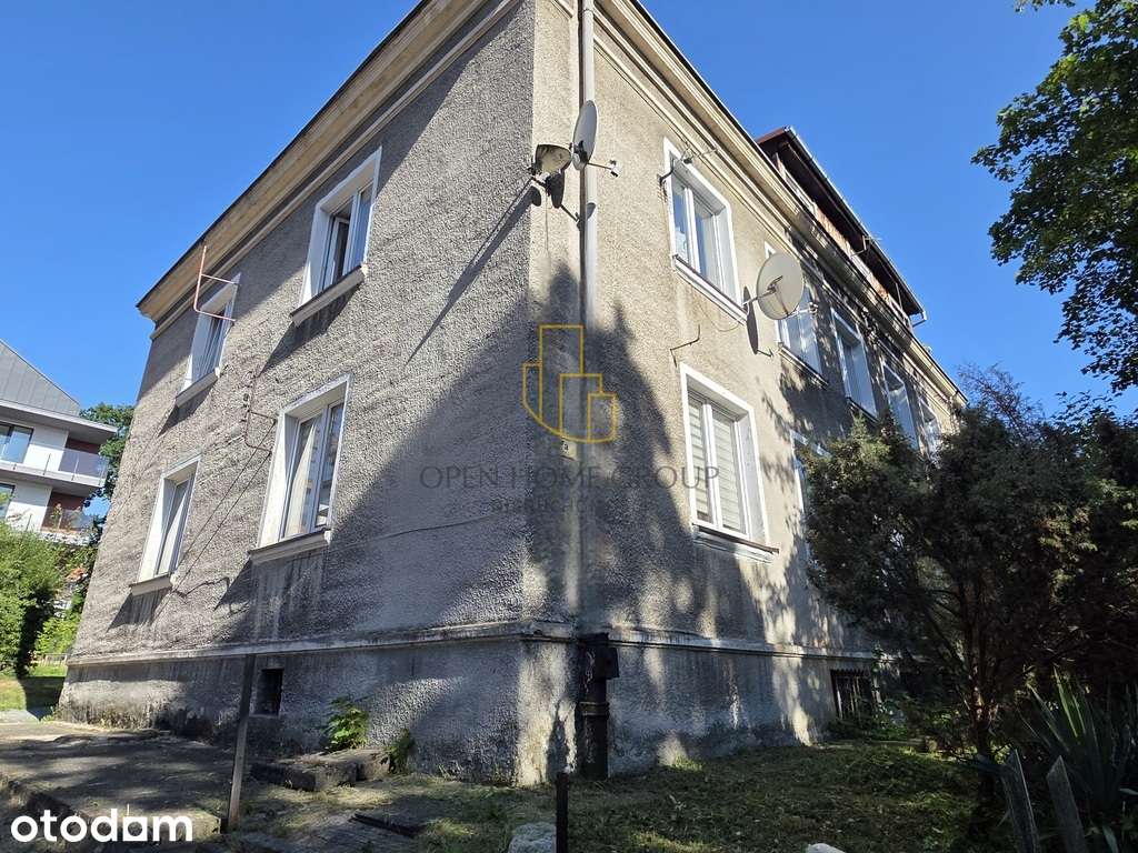 M2 z garażem i ogródkiem centrum