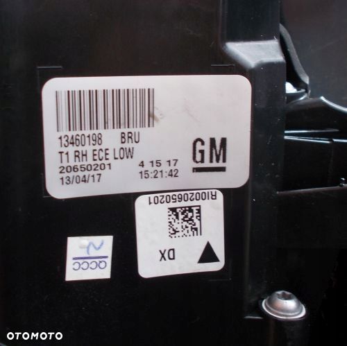 OPEL INSIGNIA B 17- SEDAN PRAWA LED 4 PIN ORYGINAŁ - 3