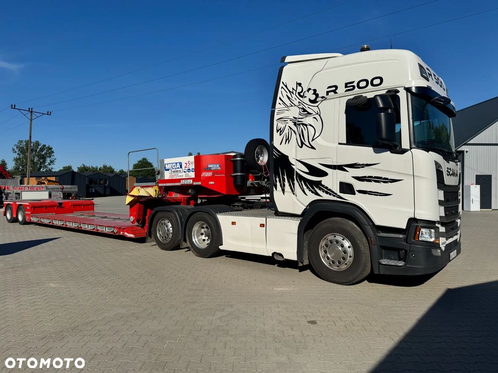 Özgül Trailer niskopodwozie tiefbett 2osie scania R500 6x2 zestaw - 14