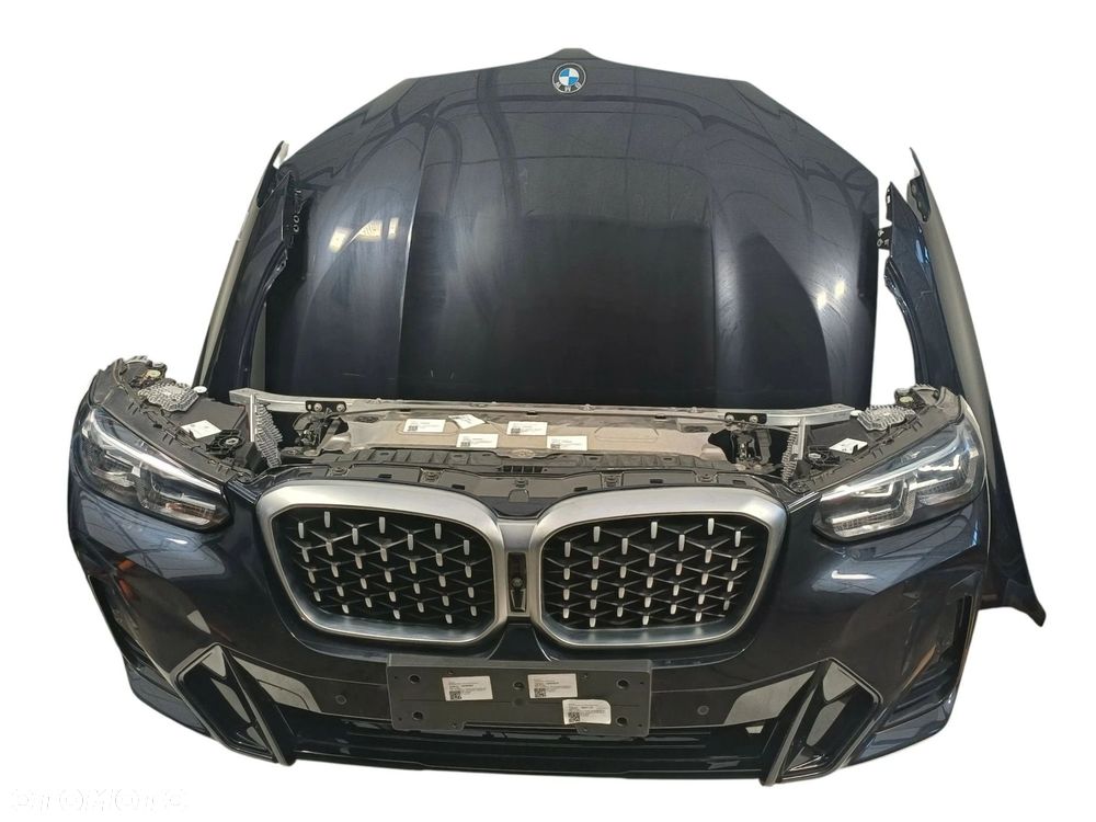 BMW X3 G01 X4 G02 M-PAKIET WZMOCNIENIE LAMPY MASKA ZDERZAK PRZÓD BŁOTNIKI CHŁODNICE X3 G01 X4 G02 MODEL SILNIKA 3.0iX 2. - 2