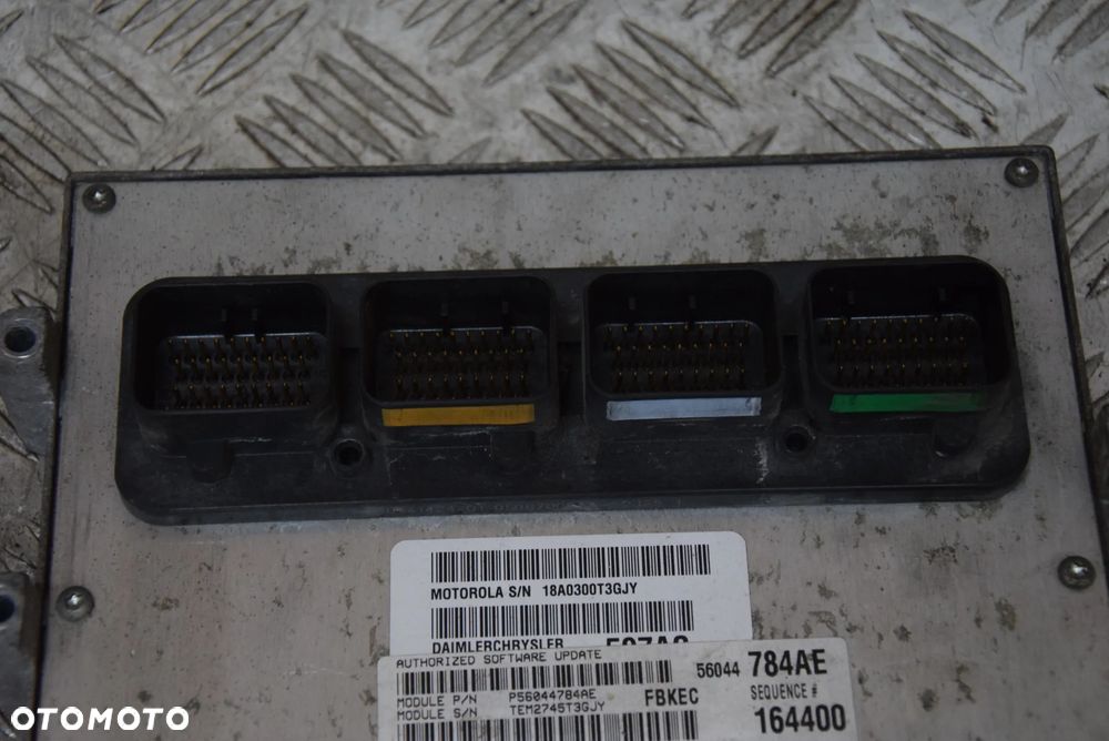 JEEP CHEROKEE KJ 3.7 V6 KOMPUTER SILNIKA 56044784AE STEROWNIK - 3