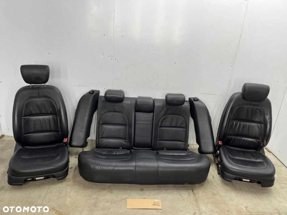 Fotele Hyundai Grandeur IV 05-11r. kanapa skóra KOMPLET elektryczne podgrzewane z pamięcią AIRBAGami - 1