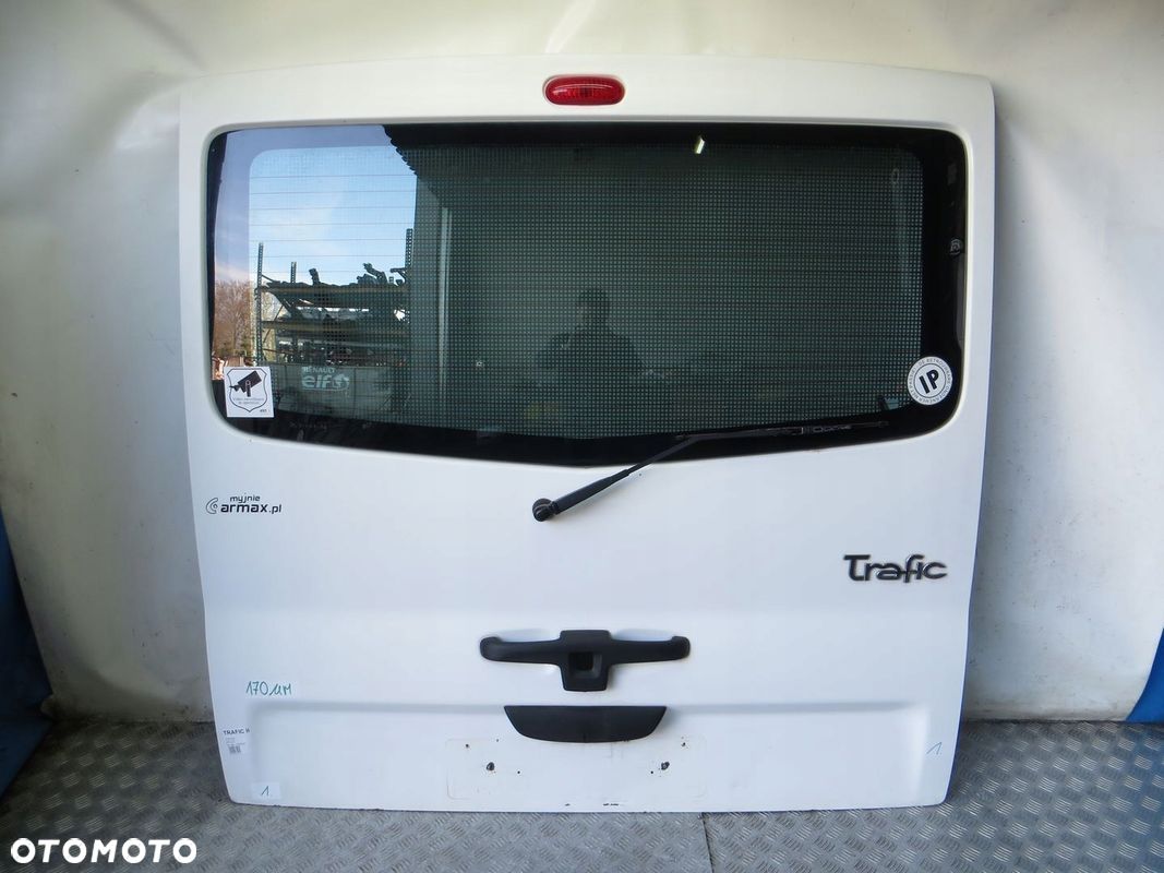 TRAFIC VIVARO II KLAPA BAGAŻNIKA 01-14 - 1