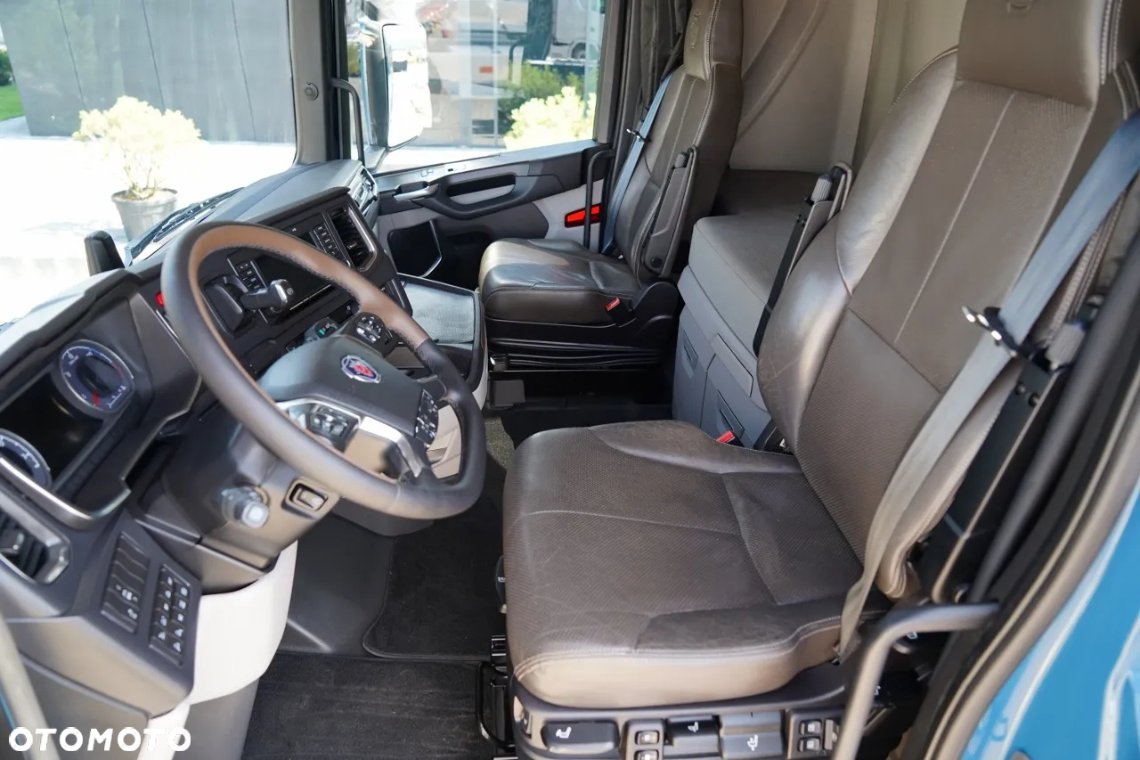 Scania S 500 / RETARDER / KLIMA POSTOJOWA / CAŁA NA PODUSZKACH  / OPONY 100% / ALUFELGI / BOGATE WYPOSAŻENIE / SPROWADZONA / PO KONTRAKCIE SERWISOWYM - 24