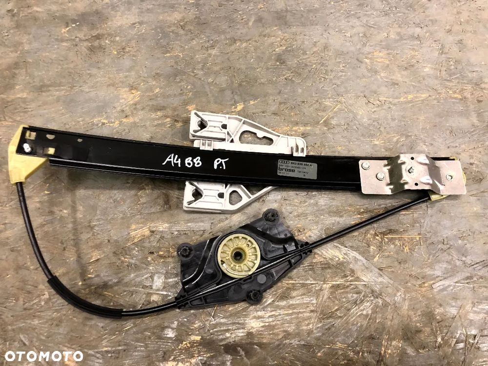 AUDI A4 B8 KOMBI AVANT PODNOŚNIK MECHANIZM SZYBY PRAWY TYŁ TYLNY 8K0839462A