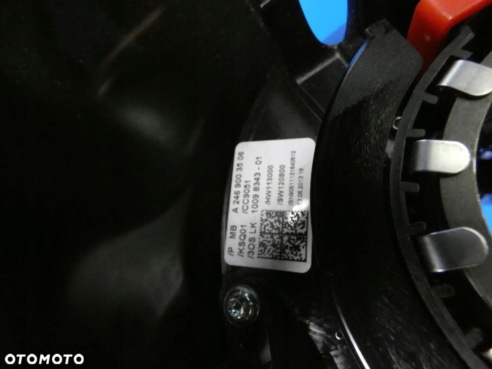 MERCEDES CLA W117 W246 PRZEŁACZNIK ZESPOLONY TAŚMA AIR BAG PODUSZEK MANETKI - 4