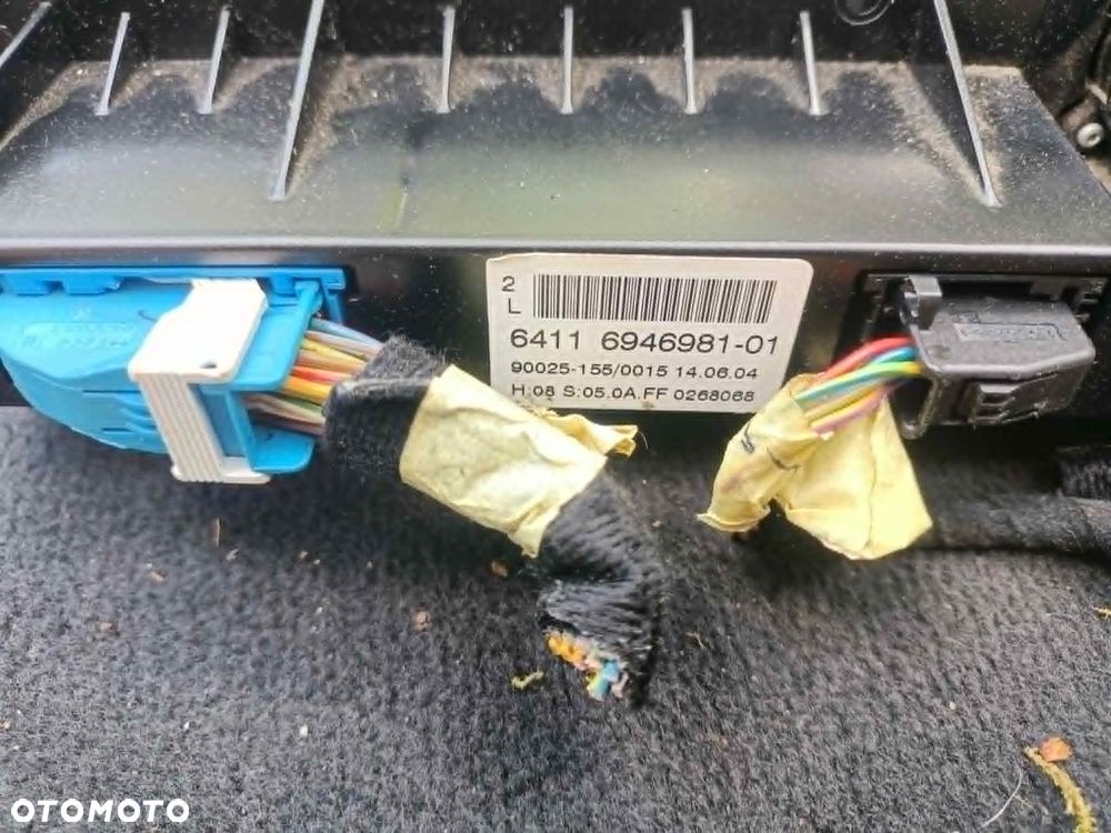 Panel klimatyzacji klimatronic BMW E60 E61 E63 6946981 - 4
