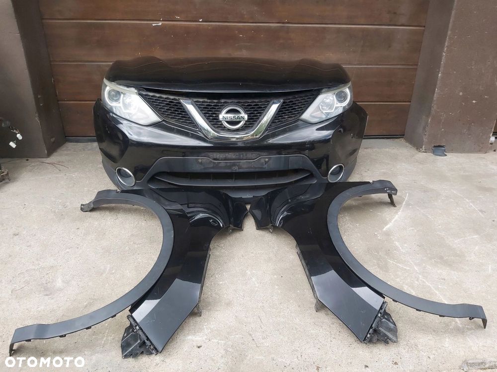 Nissan Qashqai II J11 zderzak lampa pas maska błotnik kompletny przód - 1