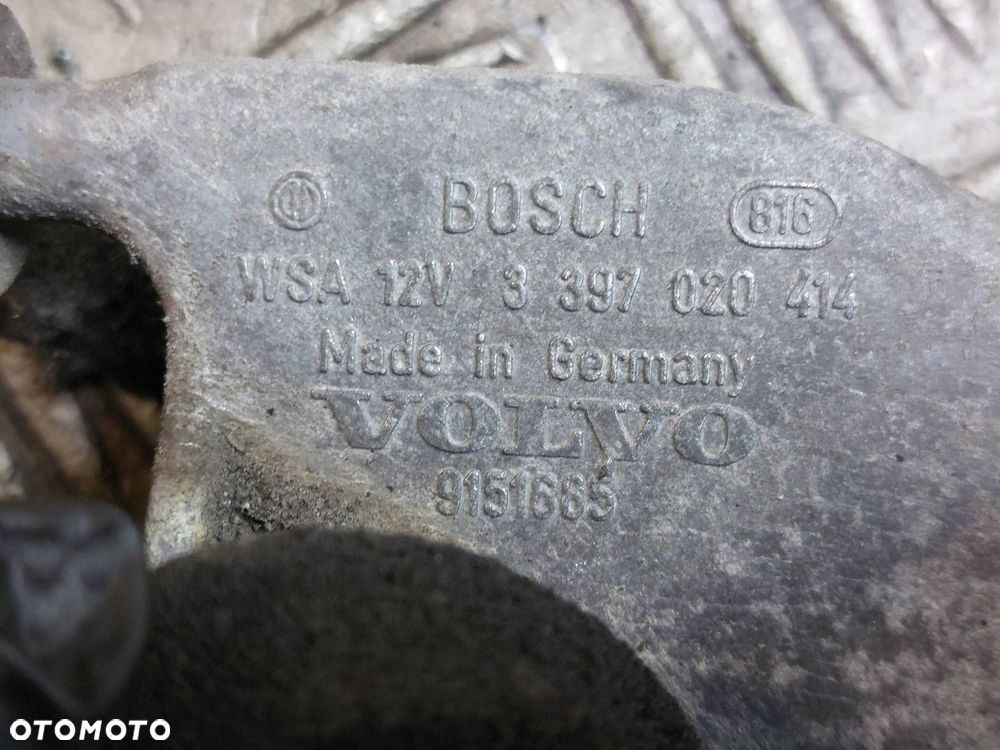 MECHANIZM WYCIERACZEK + SILNICZEK PRZÓD VOLVO 850 I 9151685 3397020414 - 5