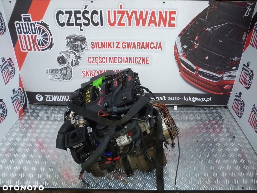 SILNIK KOMPLETNY BMW E46 2.0D M47D20 204D4 186 TYS - 1