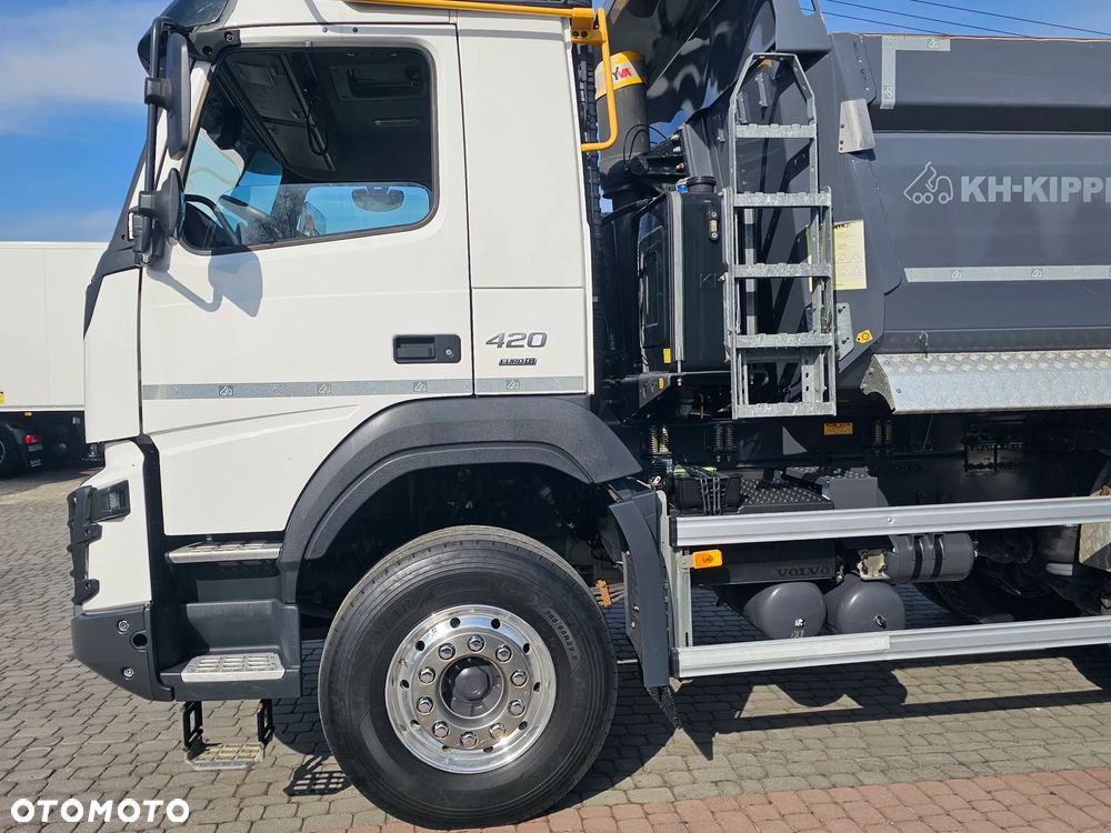 Volvo FMX 420 WYWROTKA 8X4 KH-KIPPER OŚ PODN.I SKRĘTNA! - 18