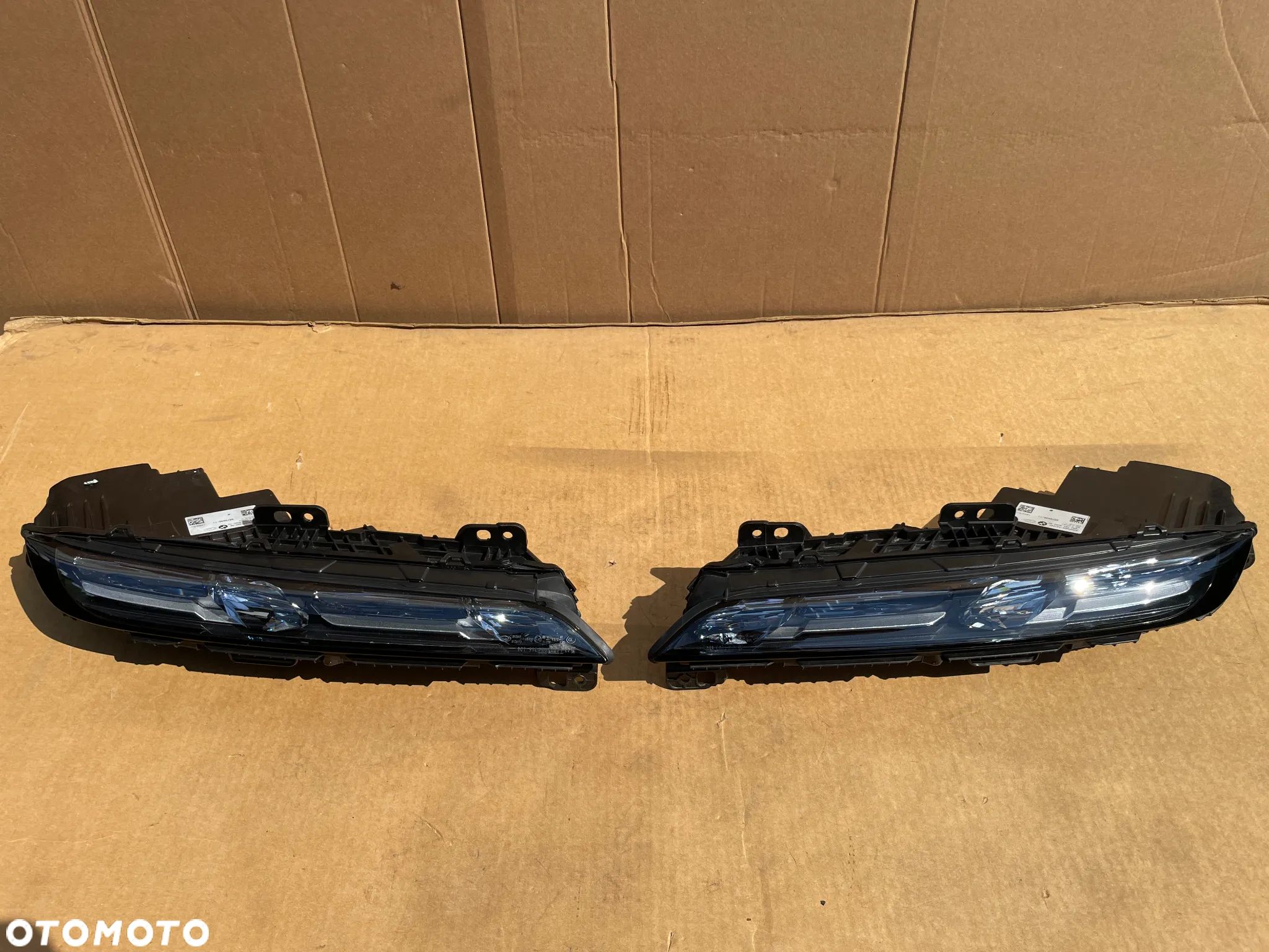 BMW 7 G70 I7 CRYSTAL KRYSZTAŁ SWAROVSKI ORYGINALNA LAMPA PRZEDNIA LEWA PRAWA FULL LED DRL 9879935 9879936 EUROPA PARA - 1