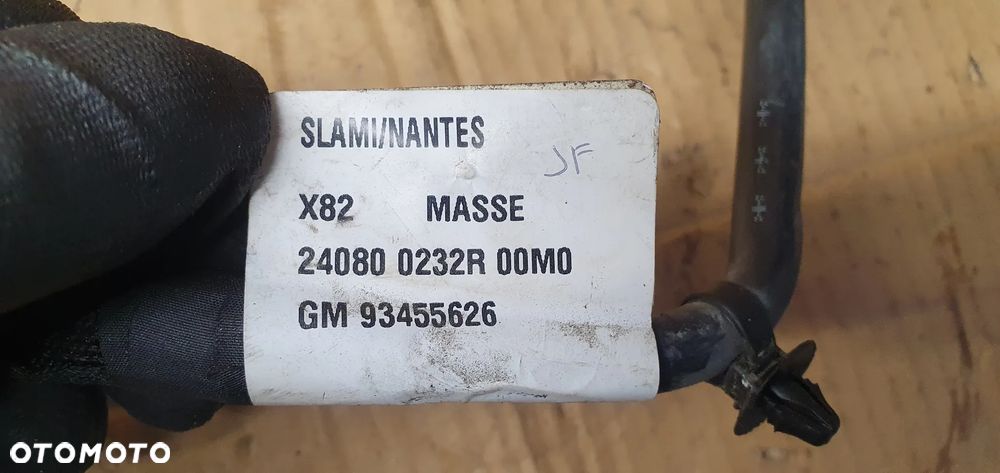 Klema minusowa akumulatora Opel Vivaro B Trafic III 93455626 - 6