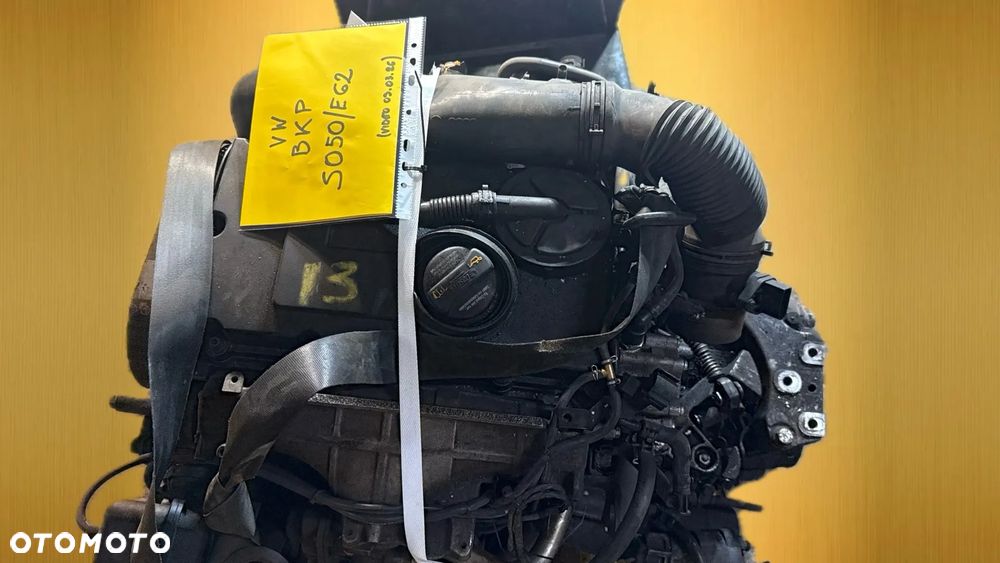 Volkswagen BKP 2.0 diesel silnik kompletny z pełnym osprzętem gotowy do montażu VIDEO PRACY SILNIKA - WHATSAPP LUB LINK W OPISIE - 5