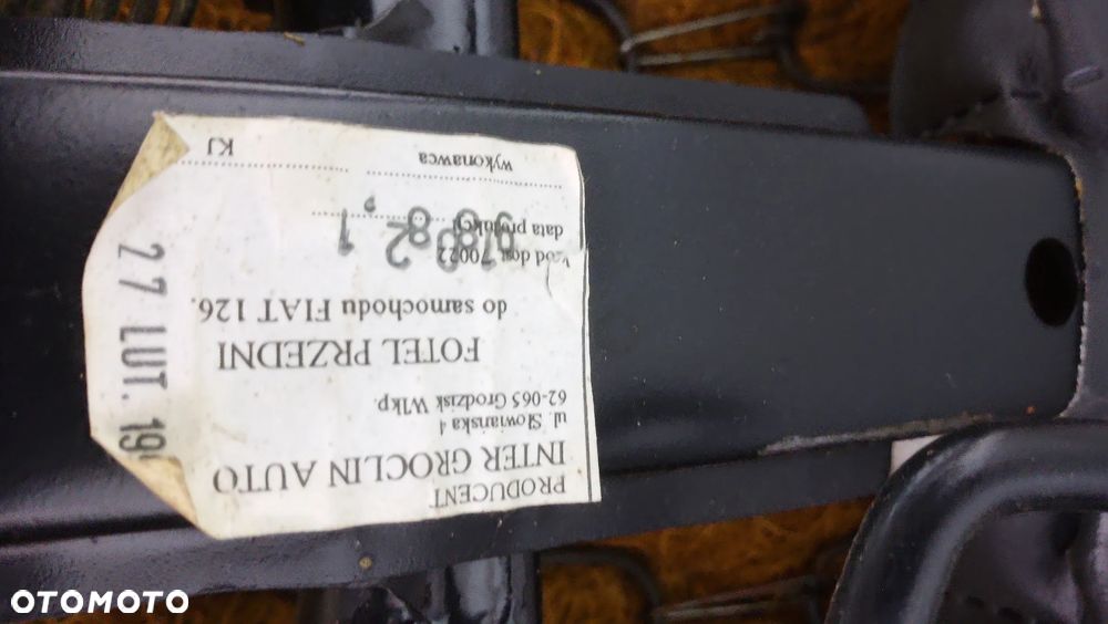 Fiat 126 Fotele Siedzenia  Kanpa - 12
