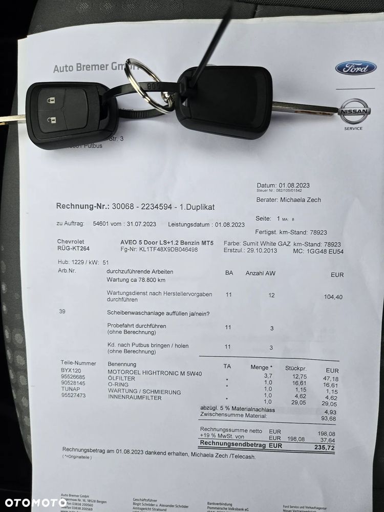 Chevrolet Aveo 1.2 LS - 17