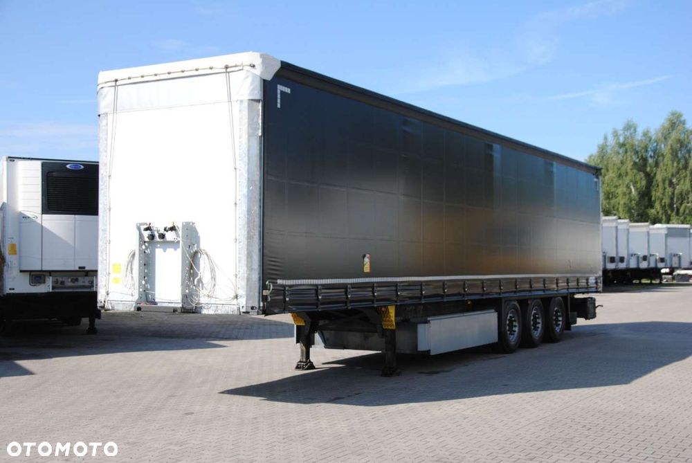 Schmitz Cargobull SCS kurtyna, podnoszona oś - 7