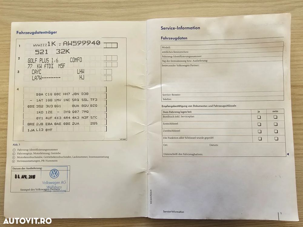 Volkswagen Golf Plus 1.6 TDI DPF Comfortline - 22