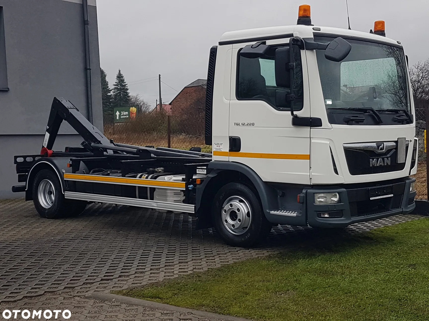 MAN TGL 12.220 HAKOWIEC 4x2 KLIMA DO KONTENERÓW MANUAL - 5